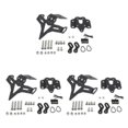 thumbnail image 1 of relayinert Holder Ensures Stability And Durability Any Vehicle Bracket Holder Metal Durable 3Set, 1 of 6