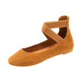 thumbnail image 1 of Womens Solid Color Autumn Asakuchi Elastic Band Dance Fashion Flat Shoes, 1 of 9