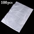 thumbnail image 4 of Coofit Cape de Coupe de Cheveux Transparente Imperméable Jetable Cape de Barbier Cape de Coiffure, 4 of 6