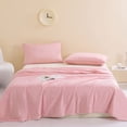 thumbnail image 2 of Cool Comforters for Hot Sleepers,Cool Feeling Friendly Solid Color Washed Summer Breathable Comforter for Bed, 2 of 6