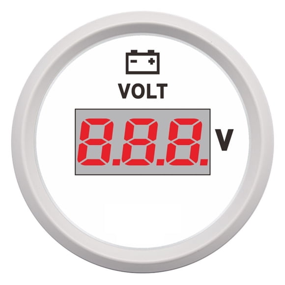 52mm 8-16/16-32v Voltmeter Volt Meter Gauge Voltage Gauges For Caravan Motorcycle Car Marine Boat 12V 24V Accessories
