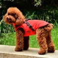 thumbnail image 3 of MesaSe Pet Printed Cold Weather Coat Harness Pet Winter Warm 2 In 1 Outfit Padded Jacket For Small Puppy Dogs, 3 of 7