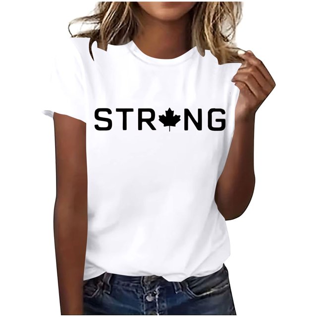 Pisexur T-shirt Décontracté à Manches Courtes et Col Rond pour Femme, Haut Imprimé, Hauts pour Femmes, Hauts de Sortie pour Femmes, Hauts d'Été pour Femmes Blanc, P