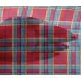 thumbnail image 4 of oneOone Viscose Chiffon Fabric Madras Check Printed Craft Fabric BTY 42 Inch Wide, 4 of 4