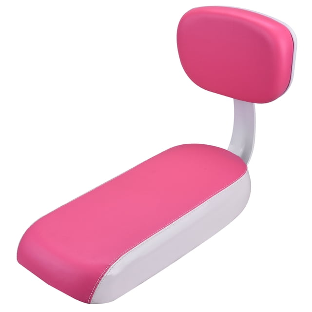 Eccomum Back Seat Cycling Bike MTB PU Leather Soft Cushion Rear Rack Seat Children Seat with Back Rest