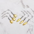 thumbnail image 5 of Unique Bargains 40Pcs Fishing Spinnerbait Wire with Blade, Small-sized Willow Leaf, 5 of 5