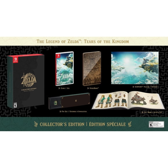 Jeu vidéo The Legend of Zelda™: Tears of the Kingdom Collector’s Edition pour (Nintendo Switch)