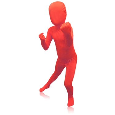 AltSkin Ensemble Complet Spandex/Lycra (Enfants P, Rouge)