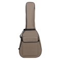 thumbnail image 2 of Acoustic Guitar Gig Bag Adjustable Straps Durable Scratch Resistant Backpack coffee, 2 of 10