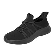 AUDeals Women's Slip On Sneakers, Lightweight Pull On Athletic Shoes with Orthopedic Comfort, Breathable for Walking and Gym