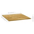 thumbnail image 4 of vidaXL Table Top Solid Oak Wood Square 23 mm 80x80 cm, 4 of 4