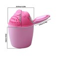 thumbnail image 4 of Baby Hair Washing Rinse Cup, Tear Free Bath Shower Cap with Soft Brim for Eyes Ears Protection, Ergonomic Handle Design, 4 of 8
