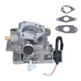 thumbnail image 2 of Lawn Mower Replacement Parts, High Strength Lawn Mower Carburetor Aluminum Wear Resistant  Compatibility 485359 with Paper Pads for Maintenance, 2 of 7