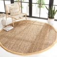 thumbnail image 2 of Safavieh Natural Fiber Natural Area Rug - Round 5', 2 of 4