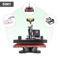 thumbnail image 3 of 5in1 15" x 15" Heat Press 360 Degree Swivel Heat Press Machine, 3 of 8