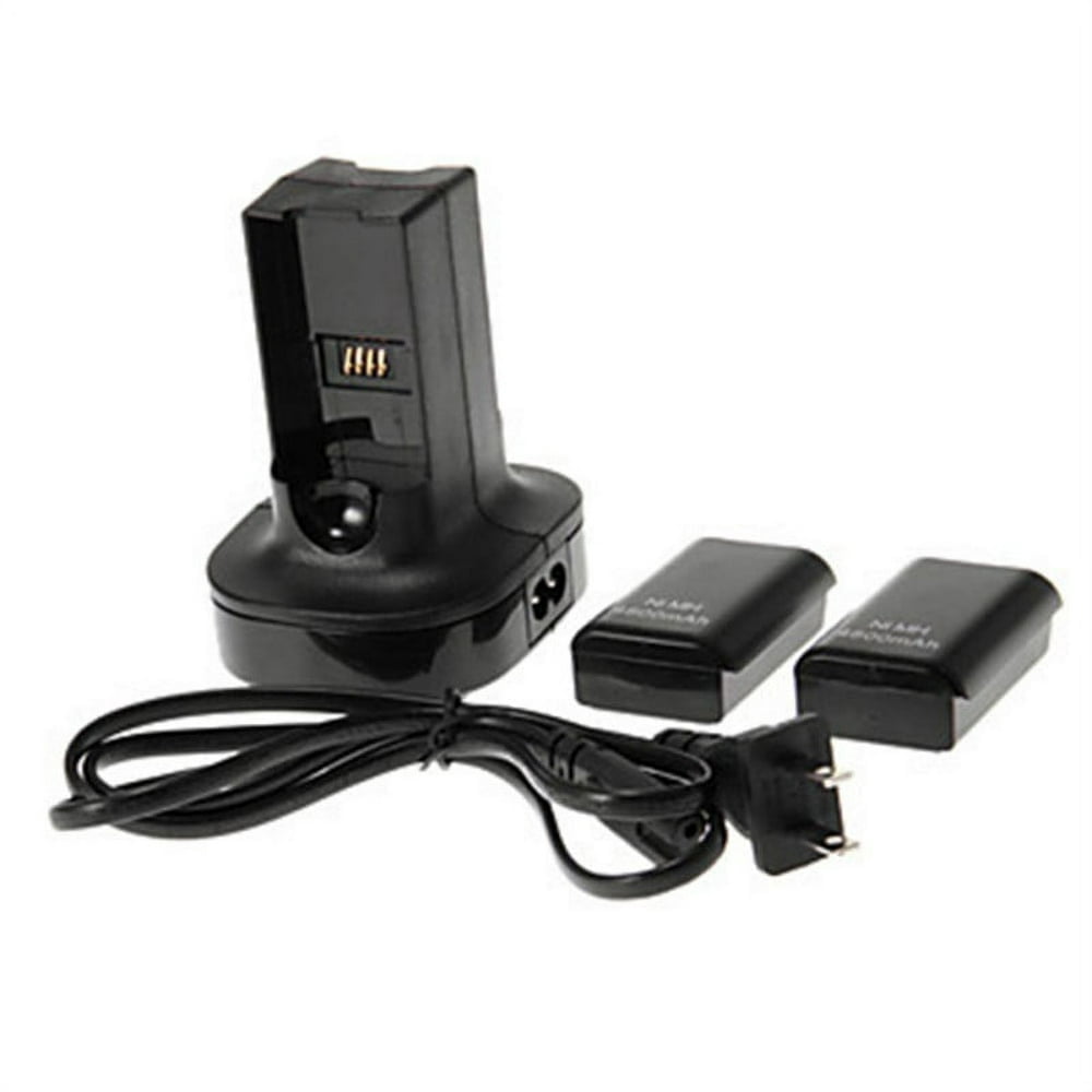 EASTIN Dual Battery Charging Dock Holder Fit For Xbox 360 Rechargeable Battery Station Dock Charger Stand Base