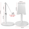 thumbnail image 3 of Adjustable Phone Stand, Telescopic Adjustable iPad Stand Holder, 3 of 8
