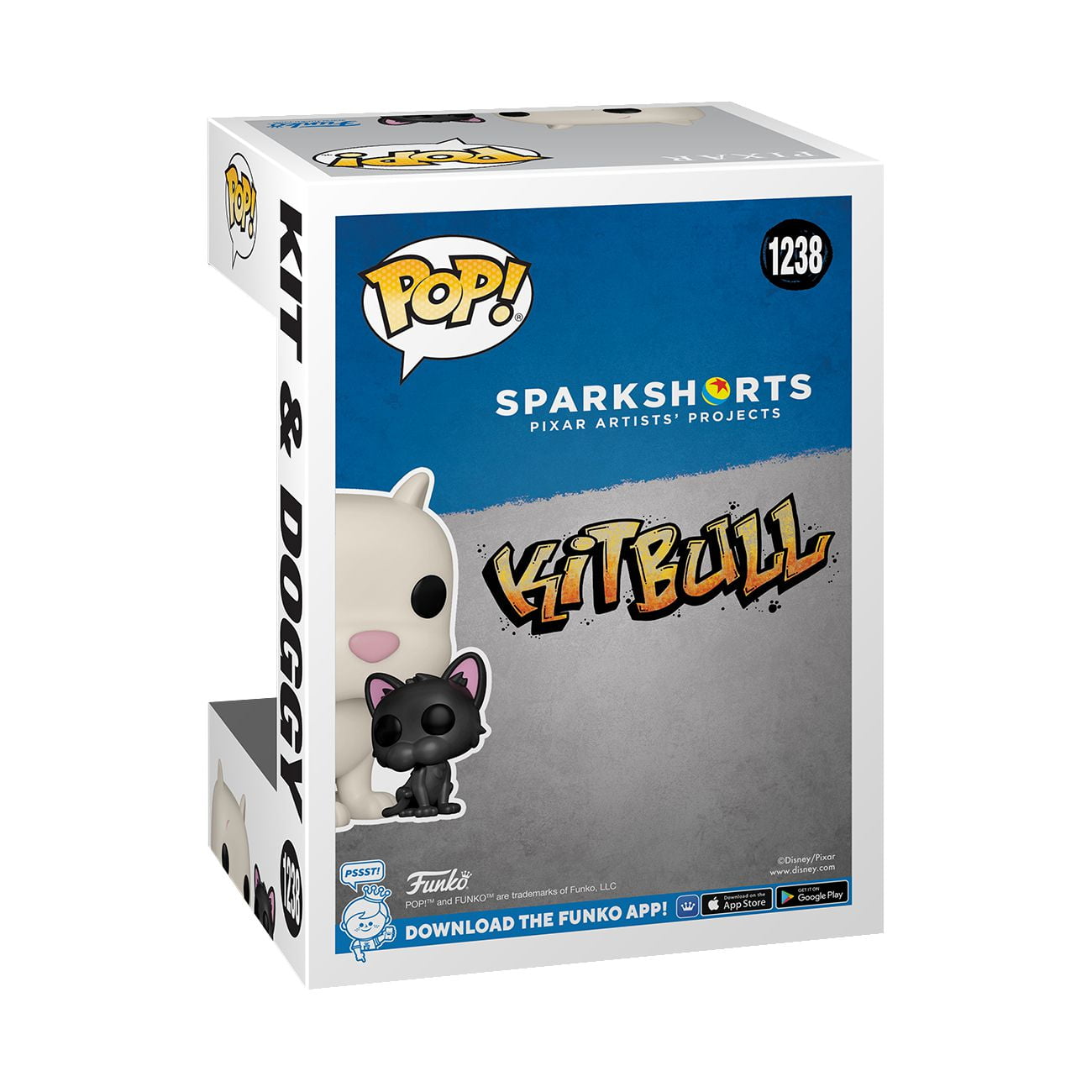 Funko Pop! Disney: Pixar - Kitbull with Cat Vinyl Figure (Fall 2022 Shared Convention Exclusive)