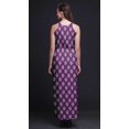 thumbnail image 4 of Bimba Robe Longue Décontractée à Fentes Latérales pour Femmes Imprimée Tenue de Soirée-Moyenne, 4 of 6