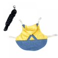 thumbnail image 1 of Small Pet Lop-eared Rabbit Clothes Leash Set  Hoodie Strap Leash for Jeans Guinea Pig Hamster, 1 of 2