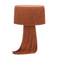 thumbnail image 4 of TOV Furniture Lampe de Table en Coton Transitionnel 15.2"H en Rouge Brique, 4 of 7