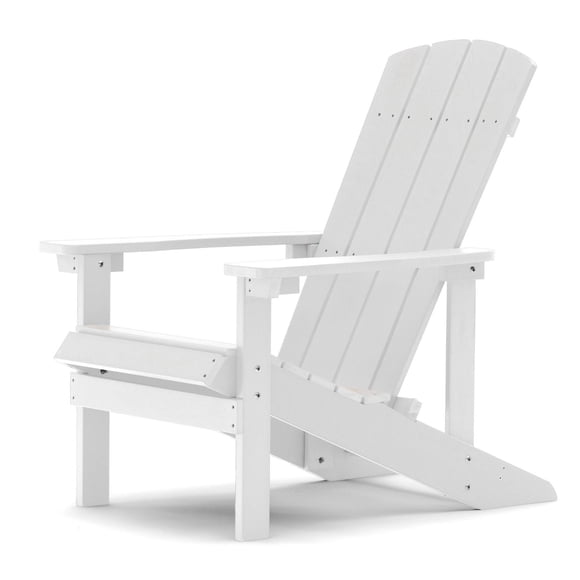 Tanfly Adirondack Chair – White – Polycarbonate – Indoor/Outdoor Use