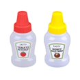 thumbnail image 1 of Clearance Now! Mini Condiment Squeeze Bottles, Sauce Containers for Lunch Box, Portable Honey Sauce Salad Dressing Dispensers Jars Containers, Mini Ketchup Bottle Salad Container for Lunch F5I0, 1 of 8