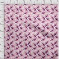 thumbnail image 4 of oneOone Cotton Poplin Light Pink Fabric Floral Craft Projects Decor Fabric Printed By The Yard 56 Inch Wide, 4 of 4