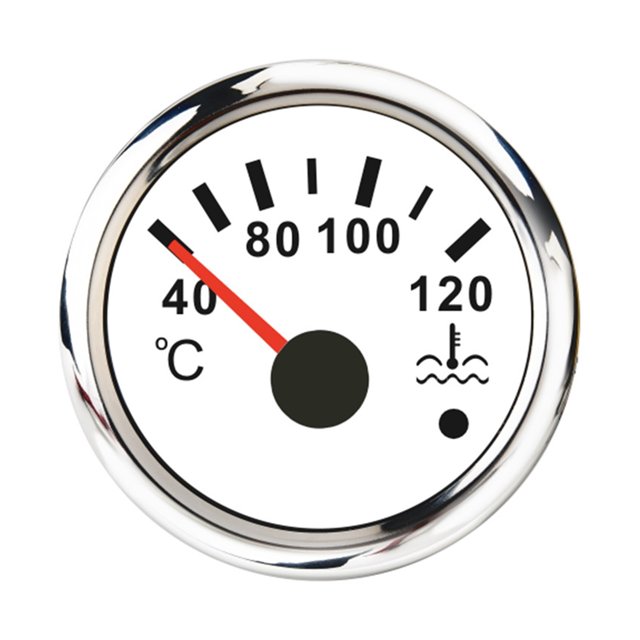 Digital 52mm Water Temp Gauge 40-120 With Water Temperature Sensor Sender M16*1.5 Water Temp Meter Indicator For Car Boat
