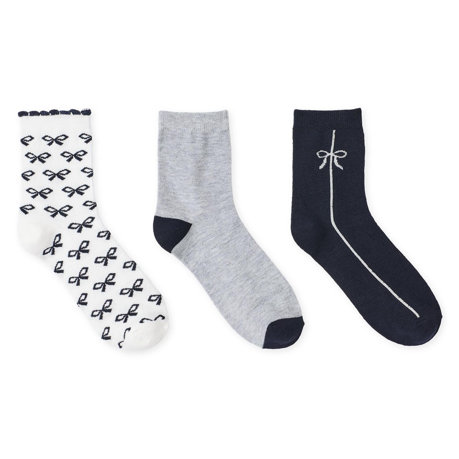 George Women's Mid-Crew Socks 3-Pack