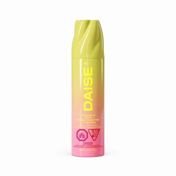 DAISE Foaming Body Wash in Pineapple Whip, Ultra Hydrating for Skin, 8.8 oz/250 g, body wash, body cleanser