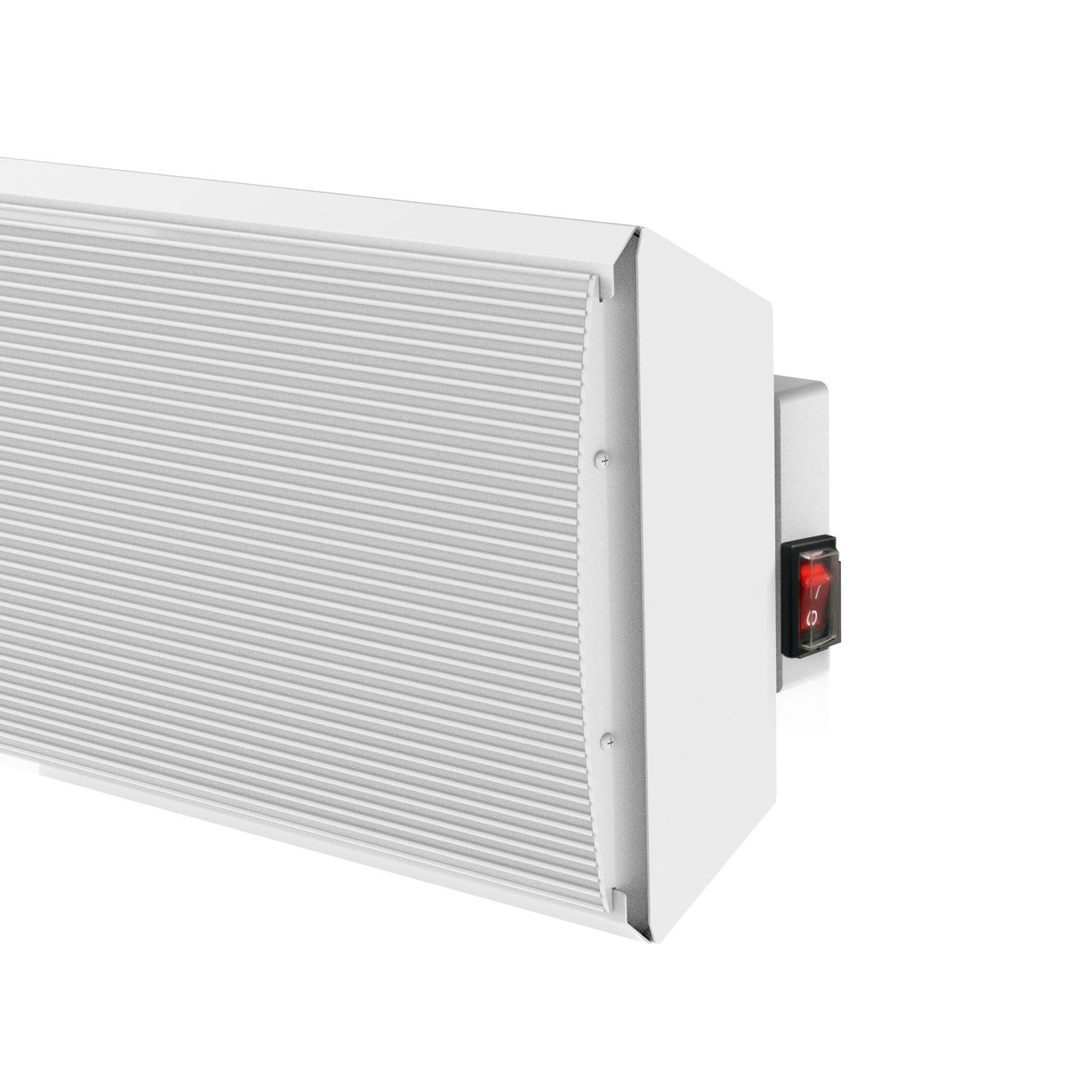 Chauffage infrarouge mural/plafond Wexstar Ultra 1500 W blanc avec interrupteur marche/arrêt
