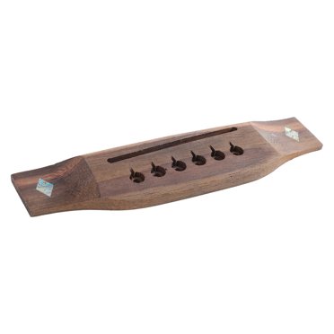 Pont de Guitare, Pont de Guitare Acoustique en Bois de Rose Pont de Guitare Acoustique en Bois Multifonctionnel