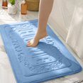 thumbnail image 1 of ABPWLY Home Bathroom Absorbent Floor Mat Is Machine Washable Soft Comfortable And Quickly Absorbs Water Ensuring Stable And Non Slip Bathroom Floor Mat Clearance bath mat for tub non slip Canada Days, 1 of 6
