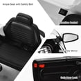 thumbnail image 4 of Patiojoy 12 Toddler Ride On Car Volkswagen Beetle Kids Electric Toy w/Remote Control White, 4 of 6