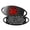 Red, variant on MedicEngraved Black Stainless Steel Custom Medical Alert Bracelet - 5mm Curb Link