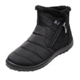 thumbnail image 2 of EGNMCR Bottes d'Hiver pour Femmes, Bottes d'Hiver pour Femmes Chaussures d'Hiver Chaudes pour Femmes Chaussures de Neige en Nylon Bottines Courtes Botas Chaussures pour Femmes, 2 of 9