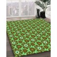 thumbnail image 3 of Ahgly Tapis Rectangulaire Lavable en Machine Intérieur Transitionnel Brun Bronze Foncé, 8 Pieds x 10 Pieds, 3 of 7