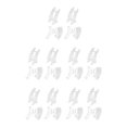 thumbnail image 1 of Decodeary 4pack/lot Easy Cleaning Ballpoint Pen Display Stand Unique Durable Plastic Transparent Color 5Set, 1 of 6