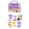thumbnail image 1 of Huanglei Interactive Toys For Girls Pretend Play Afternoon Tea Set With Accessories Non Battery Plastic Dinnerware For Imaginative Play Perfect For Ages 3 And Up Indoor, 1 of 1