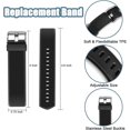 thumbnail image 4 of ORUYROP ID115Plus HR Bracelets de Remplacement Ajustables Bracelet de Sport en Silicone Bracelet de Remplacement pour Bracelet Intelligent Traqueur de Mise en Forme, 4 of 7