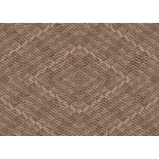 Ahgly Tapis Rectangulaire Lavable en Machine Intérieur Transitionnel Brun Sépia, 2 Pieds x 3 Pieds