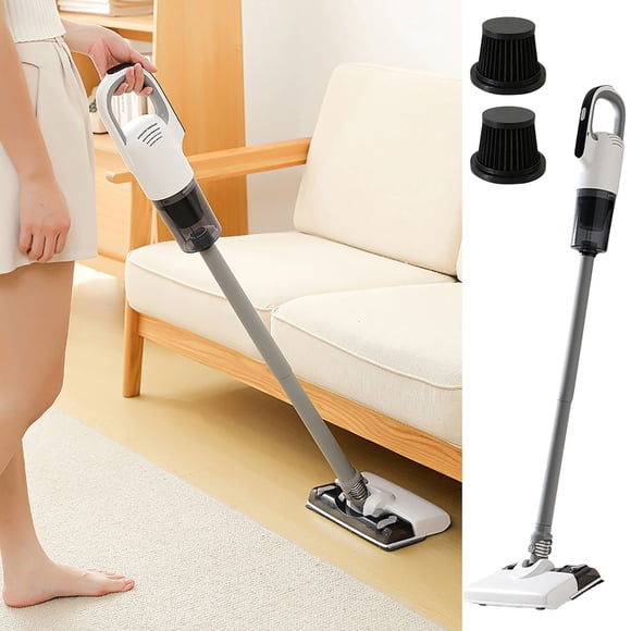 ABPWLY Cordless Vacuum Cleaner Wet Dry Handheld 8500PA Suction Power 1800mAh Battery with Water Tank and HEPA Filter for Hardwood Floor Carpet Pet Hair
