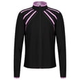 thumbnail image 1 of Doomiva Kids Girls Figure Skating Rhinestones Jackets Athletic Jacket Sweatshirts Ice Skating Gym Training Tops Pink 16, 1 of 5