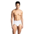 thumbnail image 3 of Fruit Of The Loom Caleçons Courts Blancs en Coton pour Hommes, Lot de 6, TG, Blanc, 3 of 11