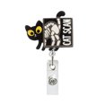 thumbnail image 1 of Funny And Cute Badge Reel With Clip Closure For Doctors Teachers Students Workers Etc Cartoon Pattern Badge Workplace Induction Graduation, 1 of 3