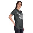 thumbnail image 2 of Inkmeso T-shirt Nurse pour Femmes Not All Angel Have Wings Some Have Stethoscopes, 2 of 8