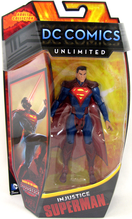DC Unlimited Figurine Articulée de 6 Pouces Série 3 - Superman (Injustice)