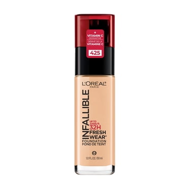 L'Oreal Paris Infallible Fresh Wear Liquid Foundation, Full Coverage