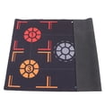 thumbnail image 3 of Basketball Dribbling Training Blanket, Black Non Slip Basketball Footstep Training Mat 3mm Thickened  For Indoor, 3 of 8
